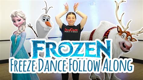 frozen freeze dance|freeze dance for kids song.